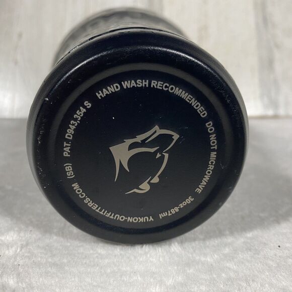 Yukon Outfitters Freedom 30oz Black W/ Leopard Pattern Insulated Tumbler - Picture 4 of 4